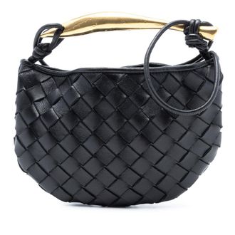 Bottega Veneta Pre-owned Bottega Veneta Baby Lambskin Intrecciato Sardine BJ4RMM2KHNQWOX9N