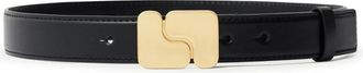 SOEUR Ninon Riem - Dames - Riemen - Zwart - 90 CM - Leer - Accessoires
