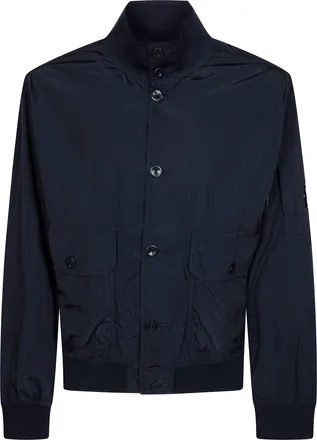 C.P. Company Sleek Front Button Bomber Jacket