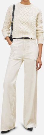 Nili Lotan Quentin Pant In Stone