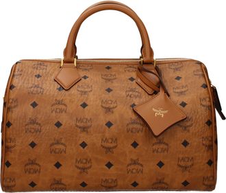 MCM Mcm handtassen voor dames bruin/cognac stof