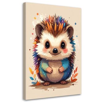 Feeby Impresi&oacute;n De Imagen, Erizo Peque&ntilde;o Animales Del Bosque, 70x100