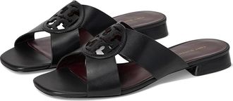 Tory Burch Miller Criss Cross Sandal Womens Sandals Perfect Black : 9.5 M, Leather