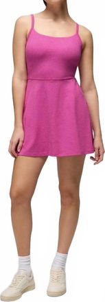 Prana Heavana Court Side Dress In Berry Beam Heather