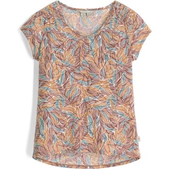 Royal Robbins Womens Featherweight T-Shirt Multi-Colored M
