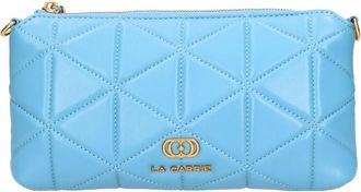 La Carrie Bags.. Clear Blue - Dames - Clutches - Blauw - ONE Size - Leer - Tassen