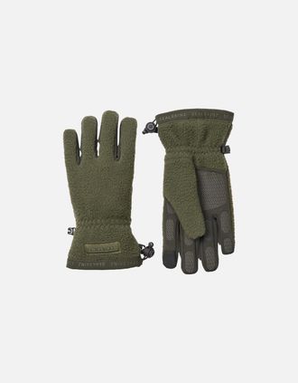 Sealskinz Mens Sealskinz Hoveton Fleece Glove Olive - Tan - Size: M
