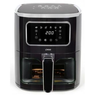 Livoo Freidora De Aire Negra De 5 Litros Y 1450 W - Doc341 - Livoo
