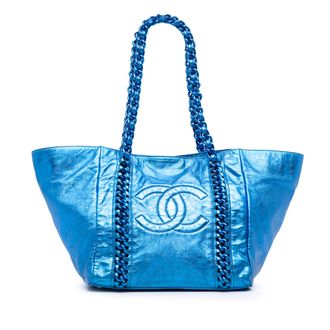 Chanel Metalen Keten Tas