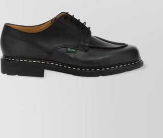 Paraboot lace-up leather derby shoes