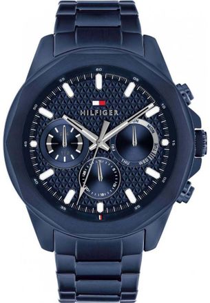 Tommy Hilfiger 1710652 Mens Watch - Blue Stainless Steel - One Size
