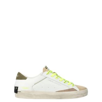 Crime London Sneakers, male, White, Size: 10 US Distressed Sneaker