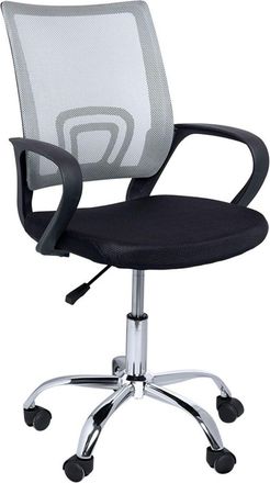 Regalos Miguel Sillas De Escritorio - Silla Midi Pro - Gris Y Negro