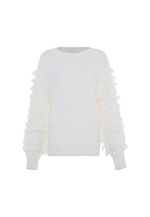 Faina Jumper Dames wolwit