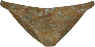 Cortana Ryo- bikini brief trap print- - Dames - Bikinis - Geel - L - Badmode