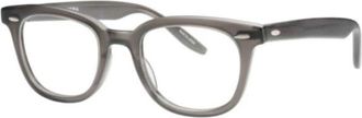 Barton Perreira Vierkante Grijze Cecil Bril - unisex - Brillen - Grijs - 50 MM - Accessoires