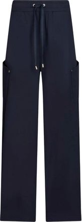 Liu Jo Wide Trousers, female, Blue, Size: M Pantalone in felpa