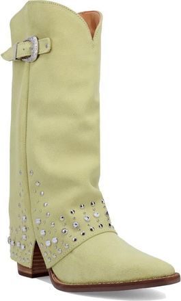 Dingo Howdy Honey Rhinestone Western Boot in Lime at Nordstrom, Size 7.5