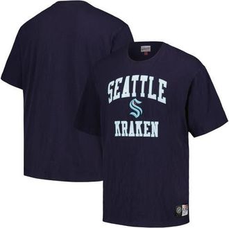 Mitchell & Ness Mens Mitchell & Ness Deep Sea Blue Seattle Kraken Legendary Slub T-Shirt in Navy at Nordstrom, Size Xx-Large