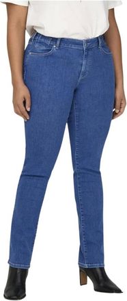 Only Carmakoma Mujer, Vaqueros, Azul, Talla: XL