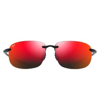 Maui Jim Sunglasses, unisex, Black, Size: 68 MM Hookipa XLarge