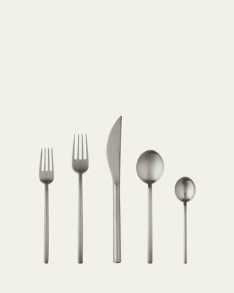Mepra Due Ice Champagne 5-Piece Flatware Set