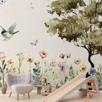 OEM Carta Da Parati Artgeist Prato Primaverile Vivace 400x280 Cm
