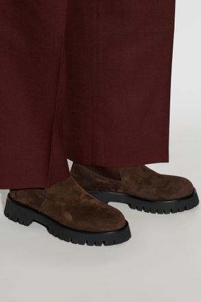 Furla Suede Ankle Boots Camden, Womens, Brown