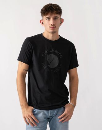 Fj&auml;llr&auml;ven Mens Fjallraven Fox Mens T-Shirt - Black 550 - Size: 40