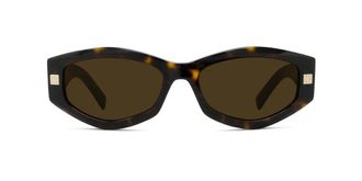 Givenchy GV40062I GVDAY 52J Womens Sunglasses Tortoiseshell Size 54