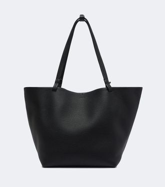 The Row Park Tote Three leather shopper