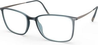 Silhouette 2932 Optical Frame - Heren - Brillen - Blauw - 53 MM - Accessoires