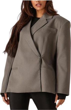 Refined Department Refined Department, Jassen, Dames, Grijs, M, Zwarte Adele Blazer