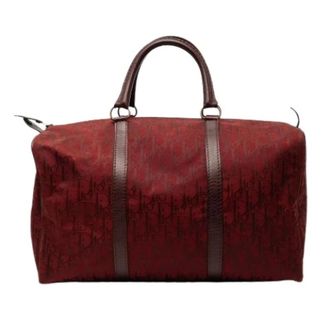 Dior Pre-owned Weekend Bags, female, Red, Size: ONE SIZE Pre-owned Boston Bag