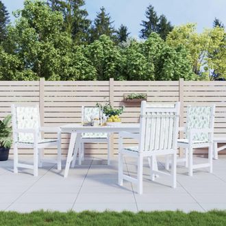vidaXL Furniture Limited - Cojines De Silla De Respaldo Bajo 4 Uds Tela