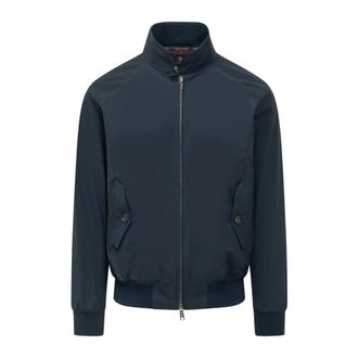 Baracuta G9 Harrington Jas - Heren - Bomber jackets - Blauw - S - Katoen - Jassen
