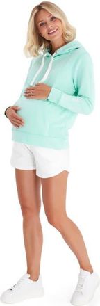 Accouchée Iconic Maternity/Nursing Hoodie in Accouchée Green at Nordstrom, Size X-Large Eu