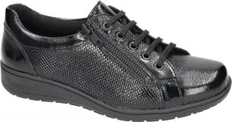 Solidus Schoenen, Dames, Zwart, 38 1/2 EU, Leer, Kate Sneakers