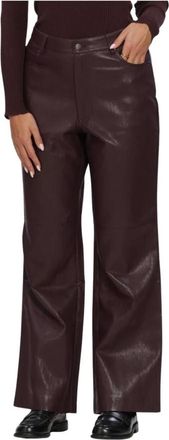 Aaiko Rianne PU 689 - Dames - Broeken - Rood - Maat: L