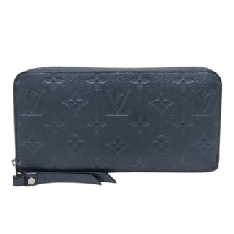 Louis Vuitton Pre-owned Wallets, female, Blue, Size: ONE SIZE Pre-owned Zippy Wallet Monogram Empreinte Long Wallet