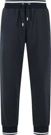 Dolce & Gabbana jogger blauwe katoenen broek