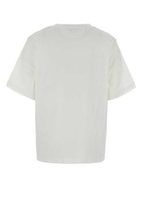 Herno Jg00062dl52132 1000 Bianco Exterior: Cotton T-Shirt T-shirts And Polos