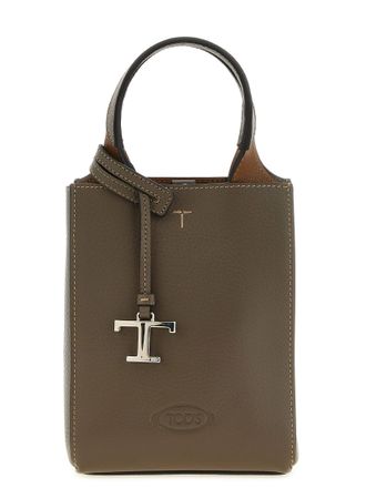 Tod's Bicolor Calfskin Womens Handbag