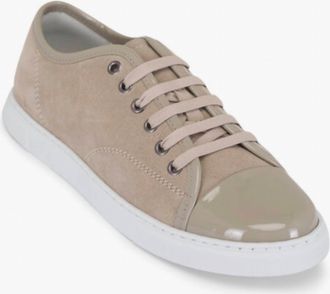 Lanvin Womens Dbb1 Sneakers In Light Beige