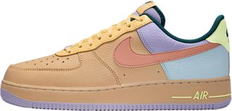 Nike Nike Air Force 1 07 Mens Shoes (IB4493-252, Sesame/Hydrangeas/Soft Yellow/Apricot Agate), Sesame, 7.5