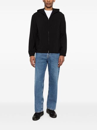 Emporio Armani Hooded Blouson Jacket - Black