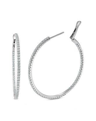 Sabrina Designs 14K 1.44 Ct. Tw. Diamond Hoops