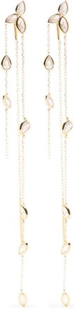 Maria Black Swift 05 chain drop earrings - Goud