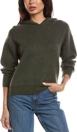 Fort&eacute; Cashmere Double Knit 100% Cashmere Hoodie