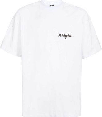 Msgm Cotton T-shirt